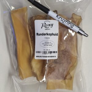 Runderkophuid 5 x 15 cm