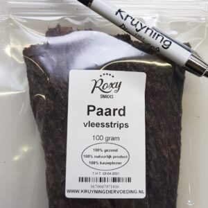 Vleesstrips Paard 100 gram