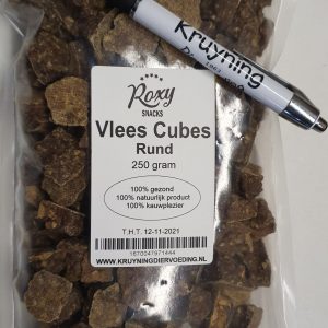 Vlees Cubes Rund 250 gram