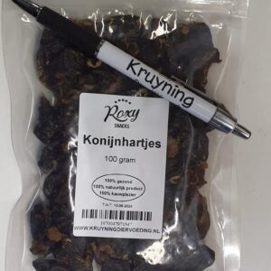 Konijnhartjes100gram