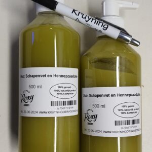 Schapenvetolie / hennepzaadolie 10 x 500 ml