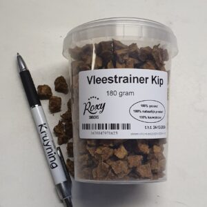 Vleesblokjes puur mini Kip 12 x 180 gram