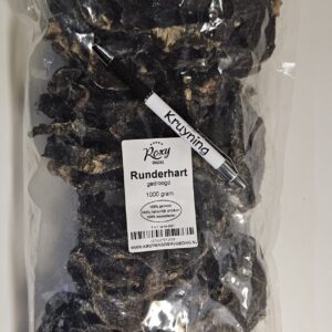 Runderhart 1000 gram (gedroogd)